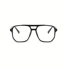 Chic Black and White Women's Fashion Glasses - Mens Attire