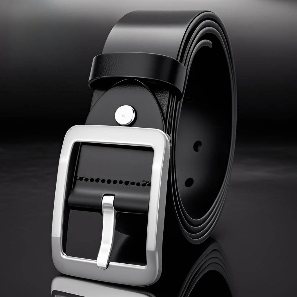 Mens Attire Men’s Casual Fashion Leather Belt - Mens Attire