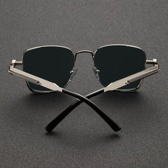 Retro Punk Square Metal Sunglasses - Mens Attire