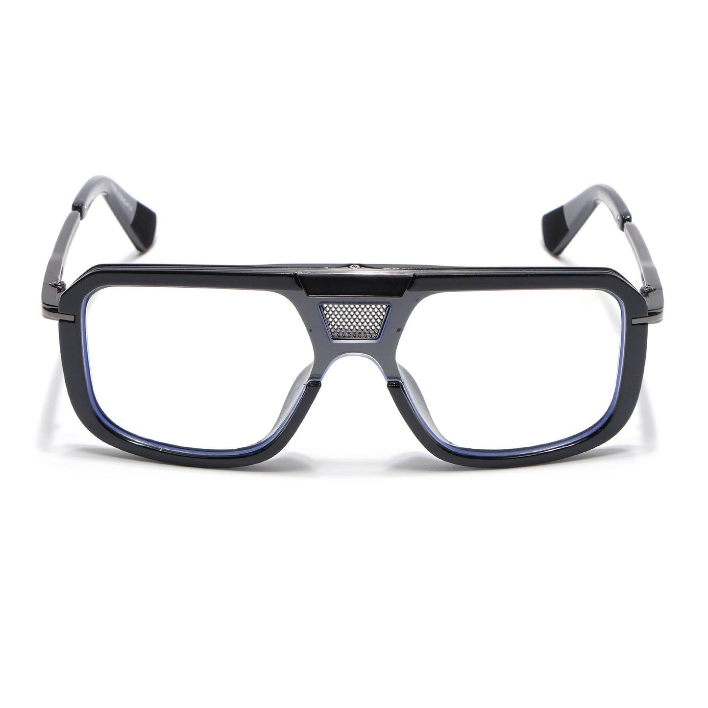 Vintage Oversized Square Antiblue Eyeglasses - Mens Attire