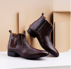 Step in Style with Men’s Attire Chelsea Slip-On Boots