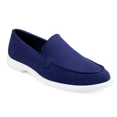 Comfortable old money style shoes for men Loafers - Navy - Mens Attire