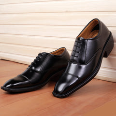 Men's Height Increasing Formal Lace-Up Shoes for Office