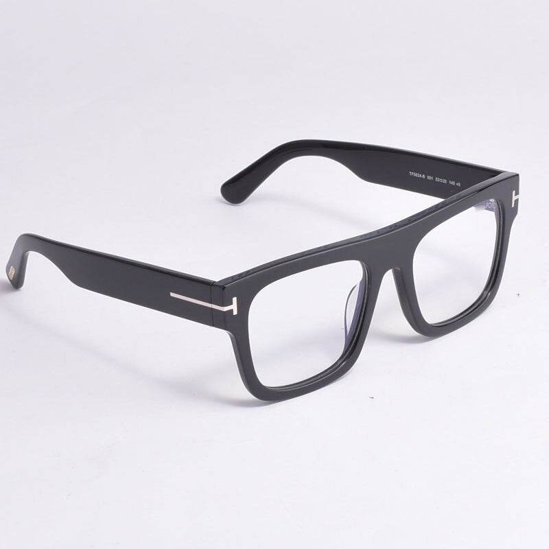 Stylish black square frame eyeglasses online with a modern design and comfortable fit