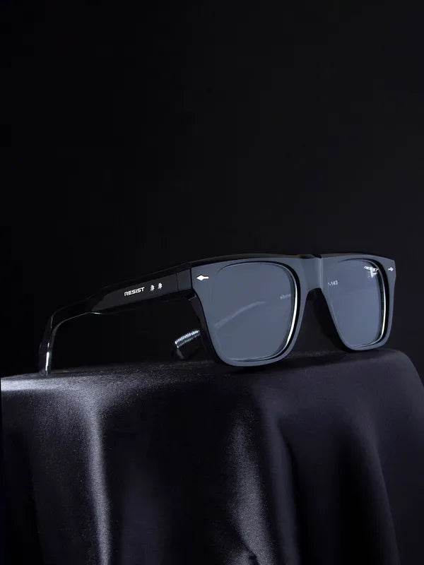 Mens Attire Black Wayfarer Eyeglasses for Men - Antiblue - Mens Attire