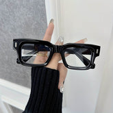 Fashion Square Clear Glasses – Unisex Full Rim Decorative Eyewear - Mens Attire