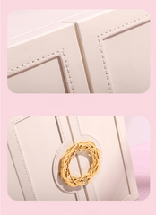 Convenient LuxuryJewellery Box with 5 Levels Large Jewellery Case with Drawer and Watch - Mens Attire