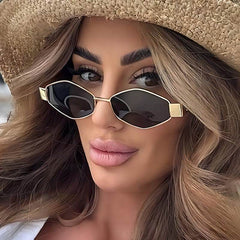 2025 Vintage Steampunk Metal Sunglasses for Women - Mens Attire