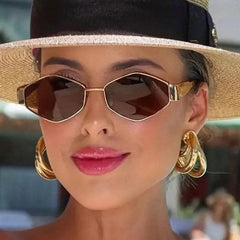 2025 Vintage Steampunk Metal Sunglasses for Women - Mens Attire