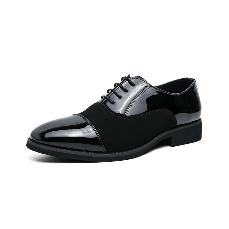 Men's Elegant Lace-Up Formal Dress Shoes - Mens Attire