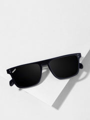 Classic Square Biking Driving Eye Protection Sunglasses (55 mm) - Mens Attire