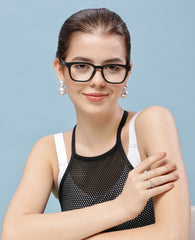 Fiery Matabele Unisex Antiblue Eyeglasses - Mens Attire