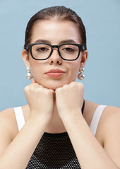 Fiery Matabele Unisex Antiblue Eyeglasses - Mens Attire