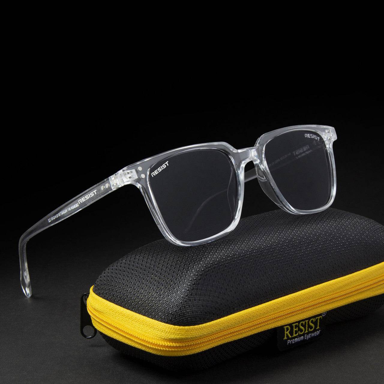 Classic Wayfarer Black Clear Sunglasses (53 mm) - Mens Attire