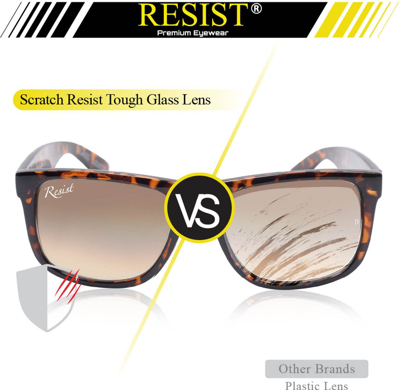 Superb TF Brown Wayfarer Sunglasses – UV Protected - Mens Attire