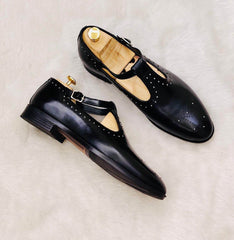 Mens Attire Peshawari Shoes for Men Wedding Brown - Mens Attire