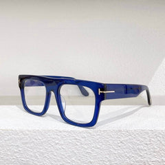 Wide Big Frames Eyeglasses - Mens Attire