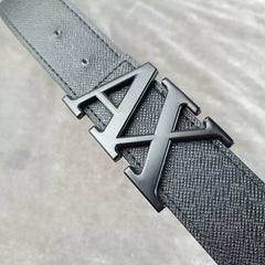 Men's Leather Pin Buckle Belt - Mens Attire