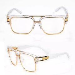 Geometric Oversize Eyeglasses - Mens Attire