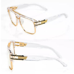 Geometric Oversize Eyeglasses - Mens Attire