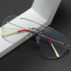 Mens Attire Pilot Lightweight Prescription Glasses - Mens Attire