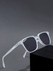 UV Protected White & Black UV protected sunglasses