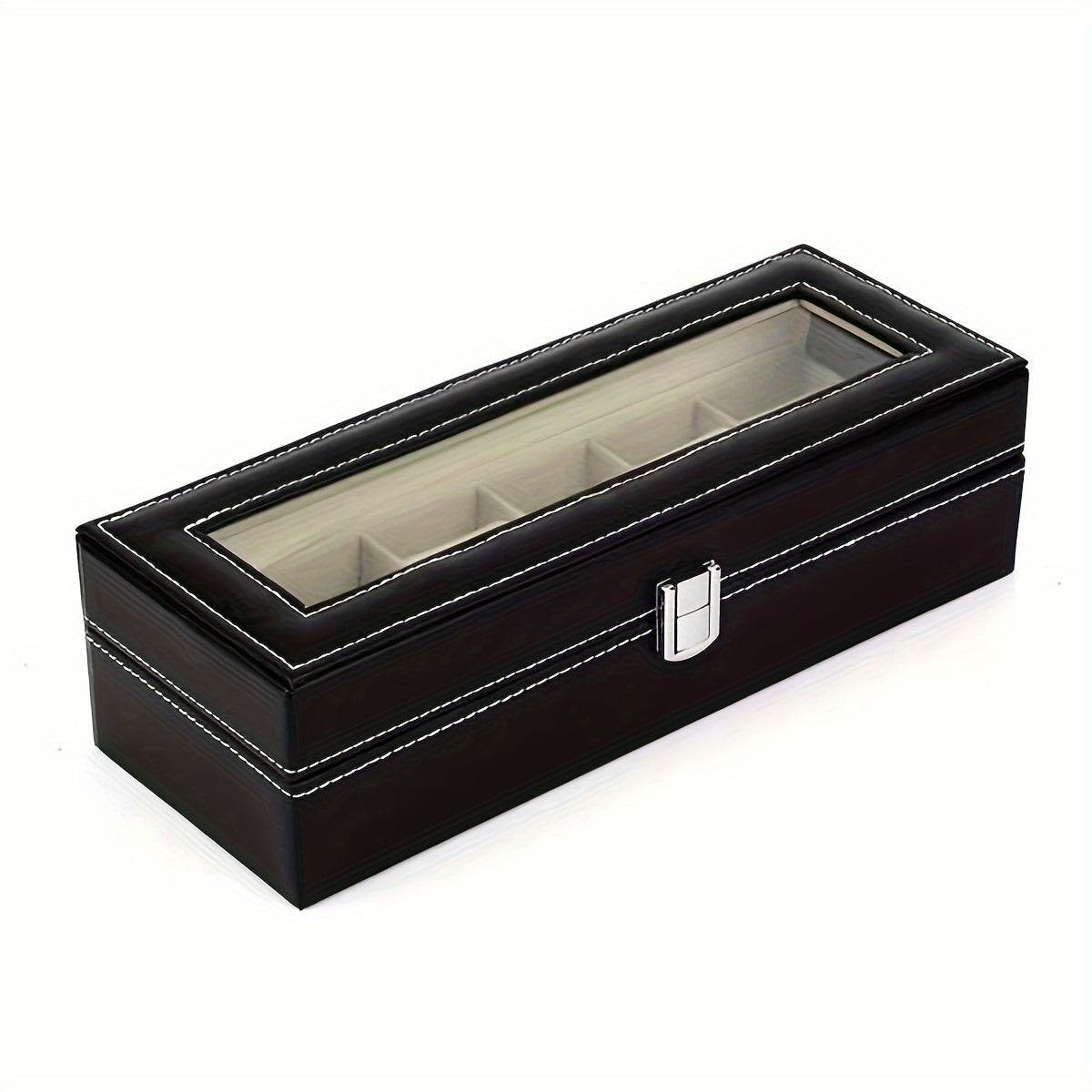 Elegant Watch Storage Box Organizer - Mens Attire