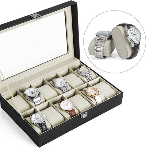 Sunglassesmart Stylish Watch Box Organizer - Mens Attire