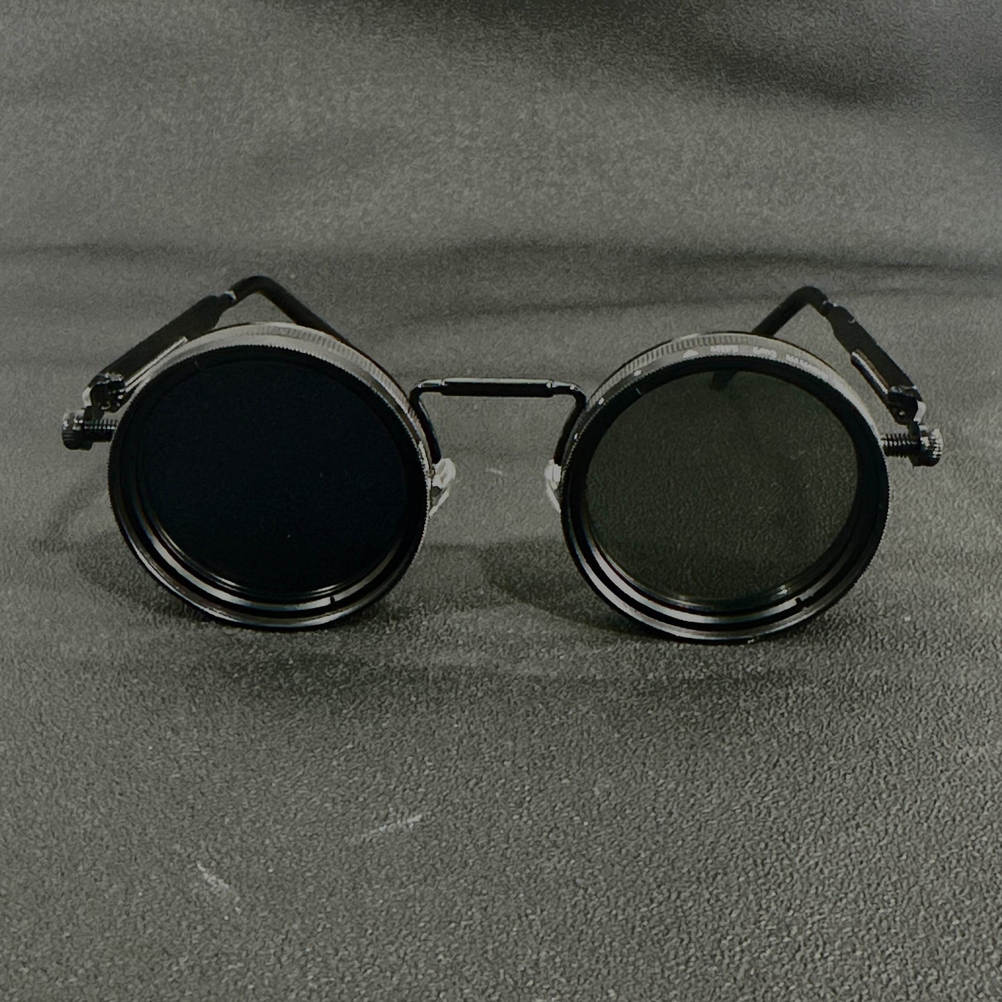 Men's Vintage Leica-Style Rotating Fashion Glasses - Mens Attire