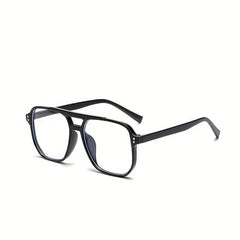 Chic Black and White Women's Fashion Glasses - Mens Attire