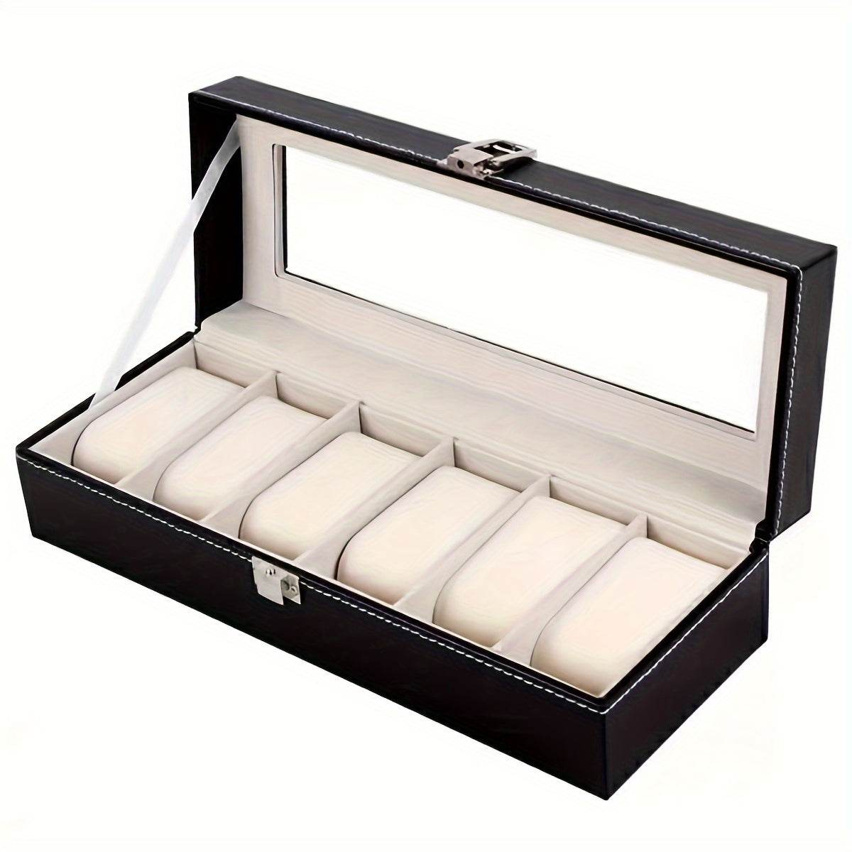 Elegant Watch Storage Box Organizer - Mens Attire