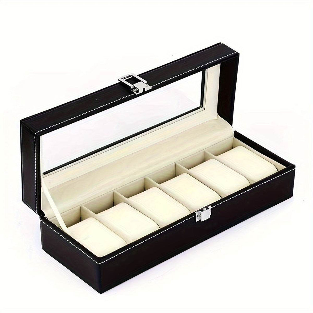 Elegant Watch Storage Box Organizer - Mens Attire