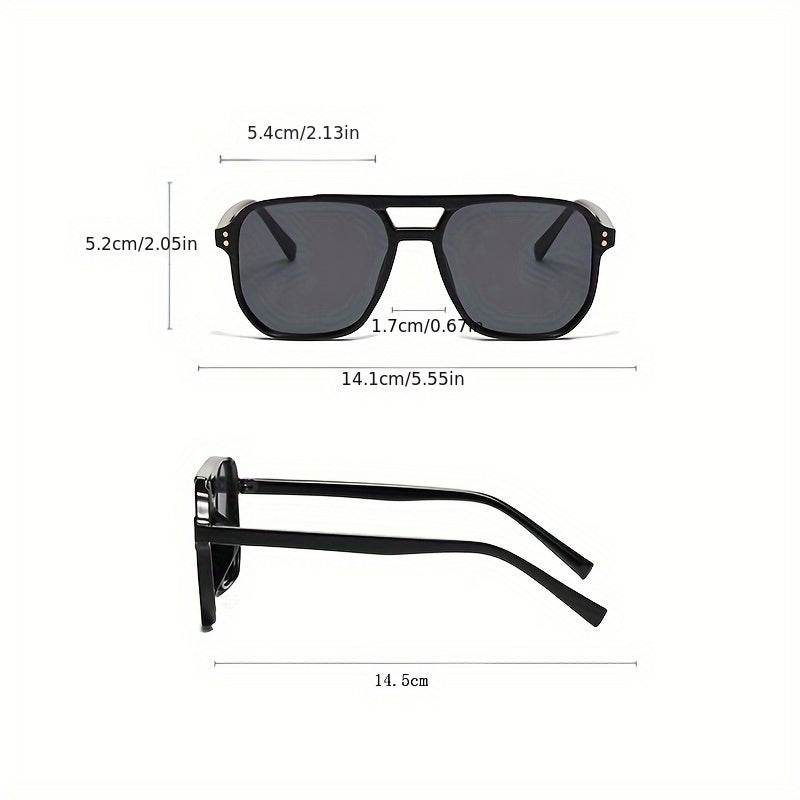 Chic Black and White Women's Fashion Glasses - Mens Attire