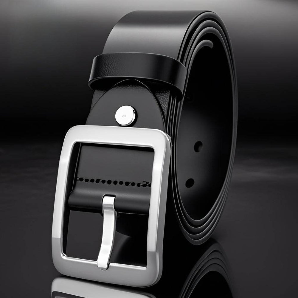 Mens Attire Men’s Casual Fashion Leather Belt - Mens Attire