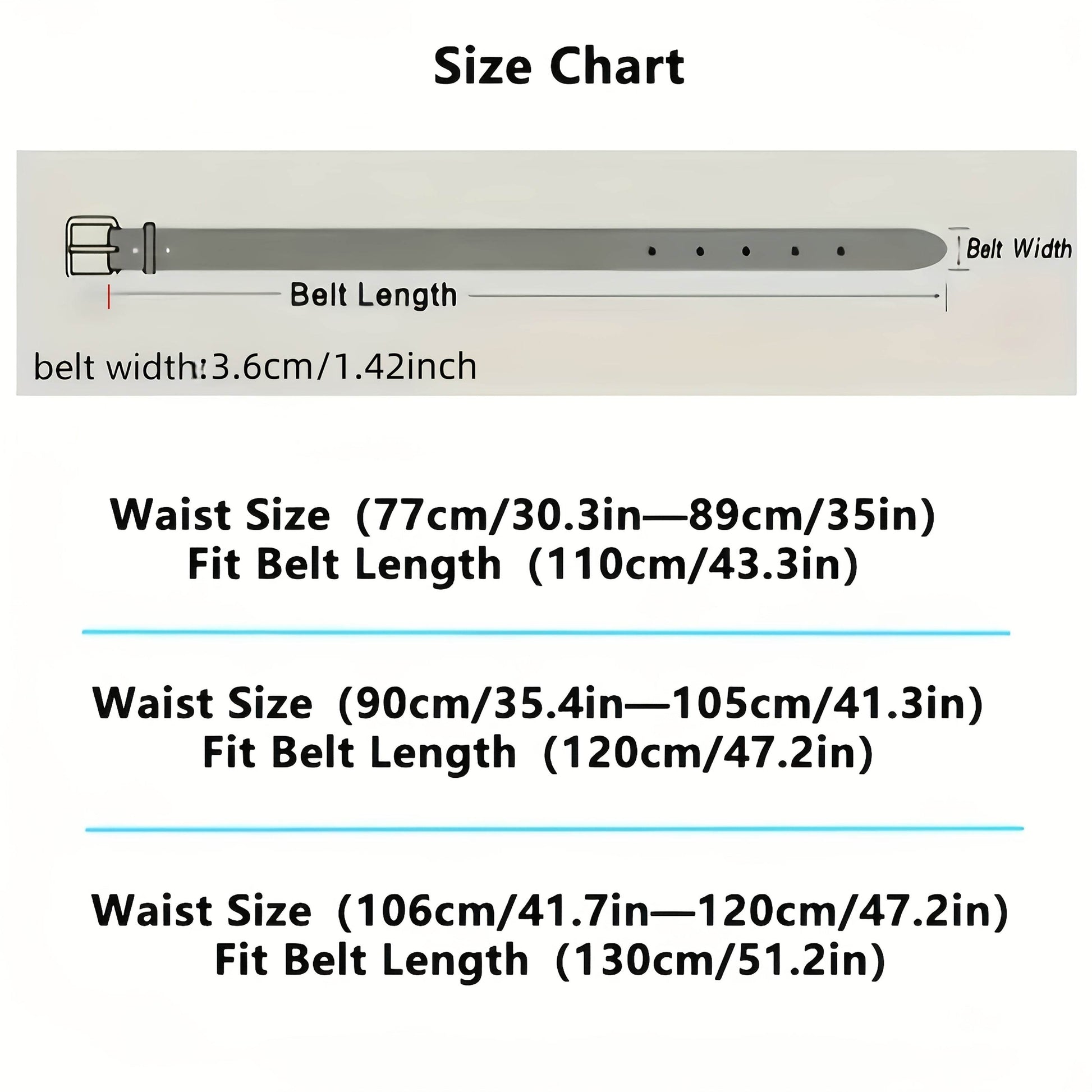 Men's Fashion Genuine Leather Alloy Buckle Belt - Mens Attire