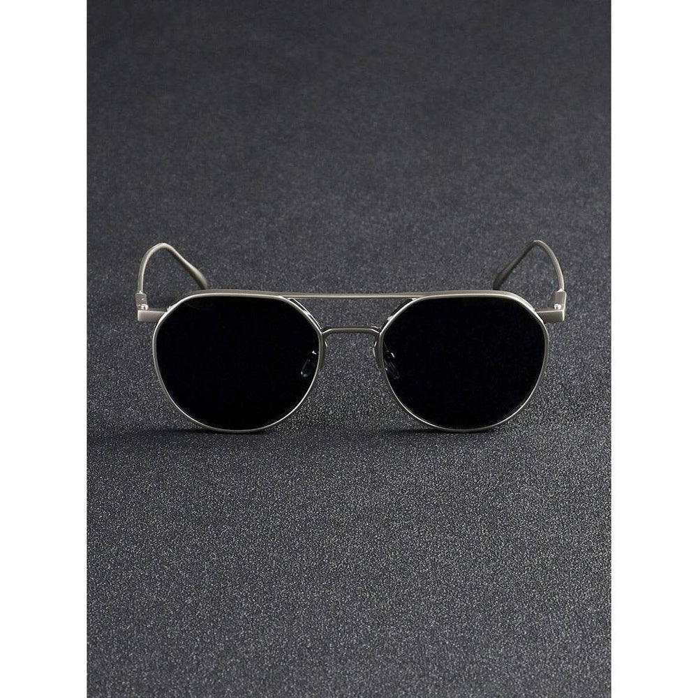 Retro Street Men’s Dual-Beam Fashion Glasses - Mens Attire