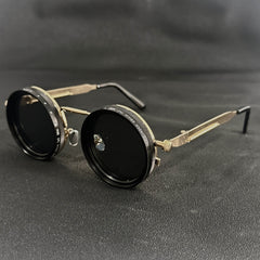 Men's Vintage Leica-Style Rotating Fashion Glasses - Mens Attire