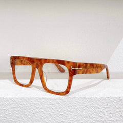 Wide Big Frames Eyeglasses - Mens Attire