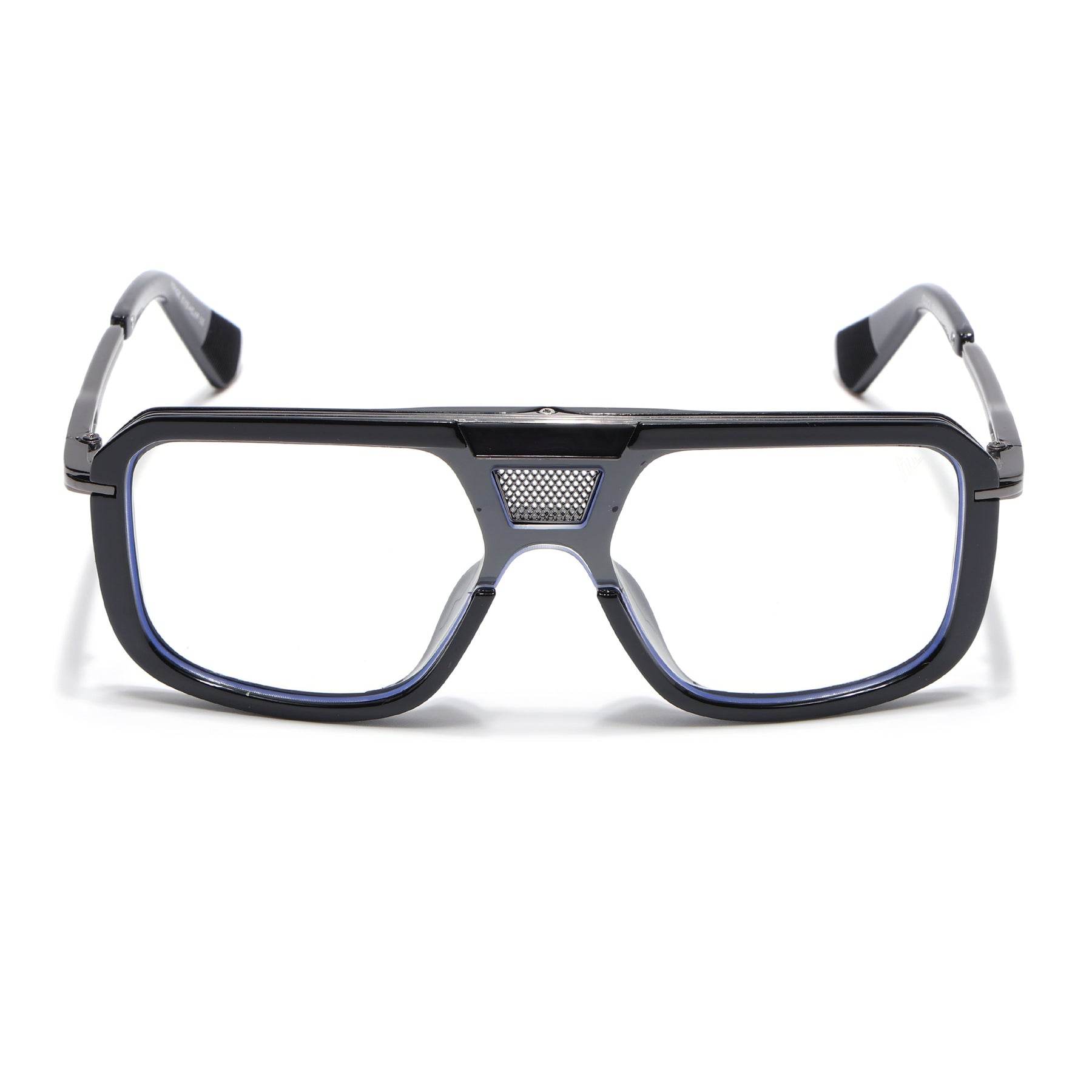 Vintage Oversized Square Antiblue Eyeglasses - Mens Attire