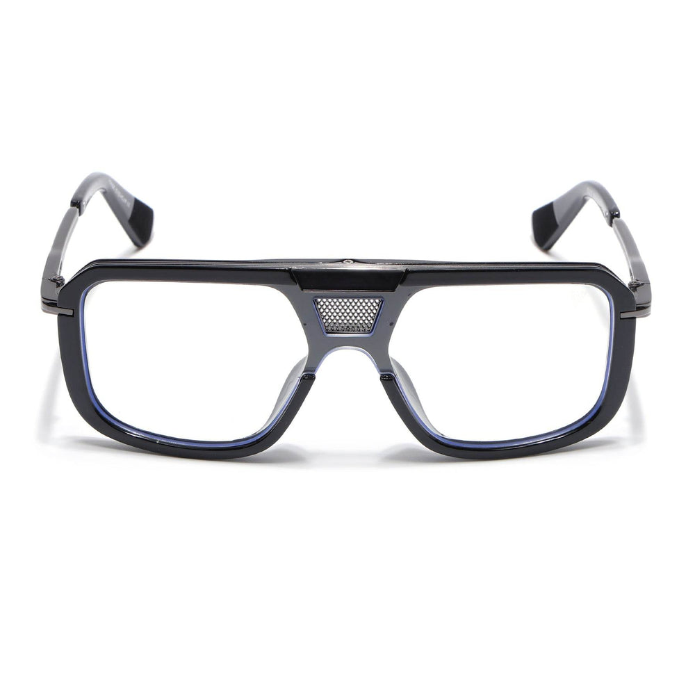 Vintage Oversized Square Antiblue Eyeglasses - Mens Attire