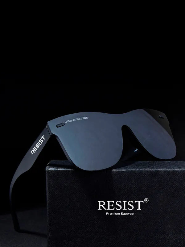 Black Polarized UV Protected Wayfarer Sunglasses