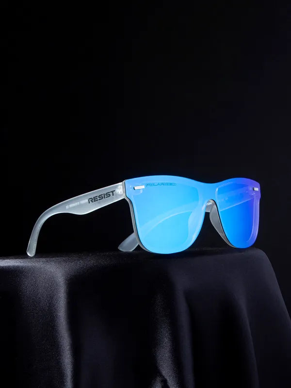 Polarized Aqua Oceanic Blue Wayfarer Sunglasses