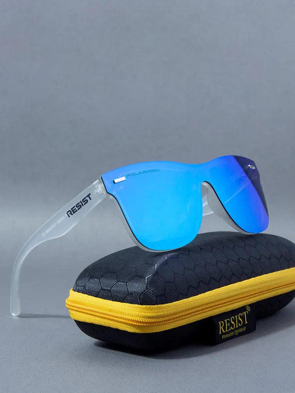 Polarized Aqua Oceanic Blue Wayfarer Sunglasses