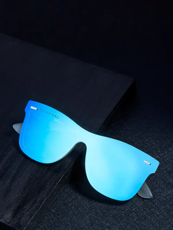 Polarized Aqua Oceanic Blue Wayfarer Sunglasses