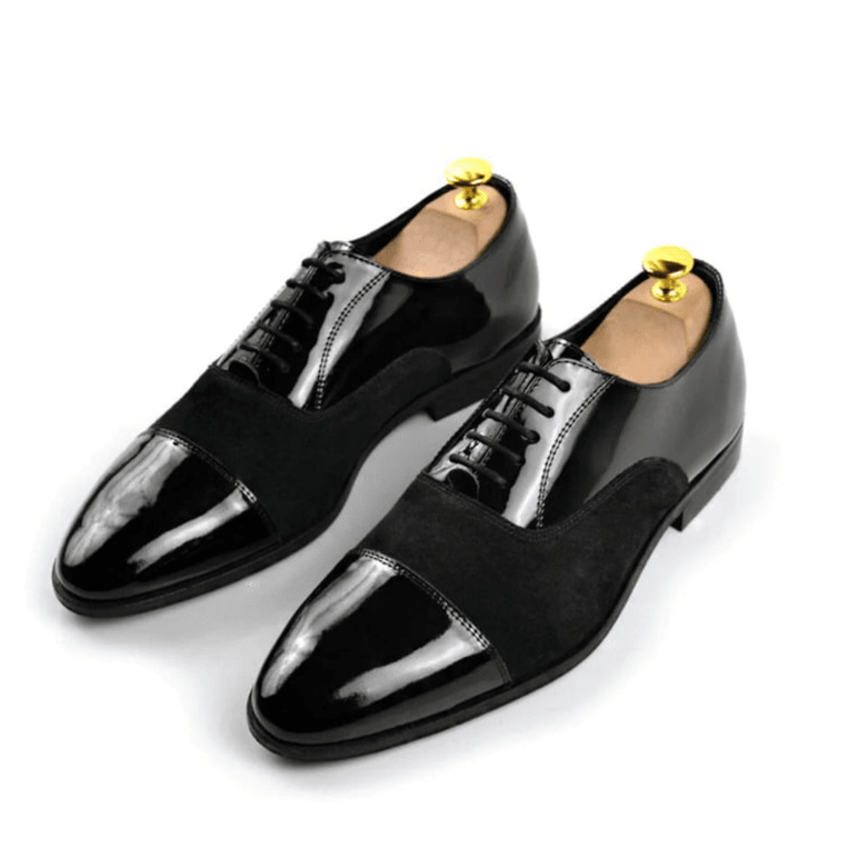 Men's Elegant Lace-Up Formal Dress Shoes - Mens Attire