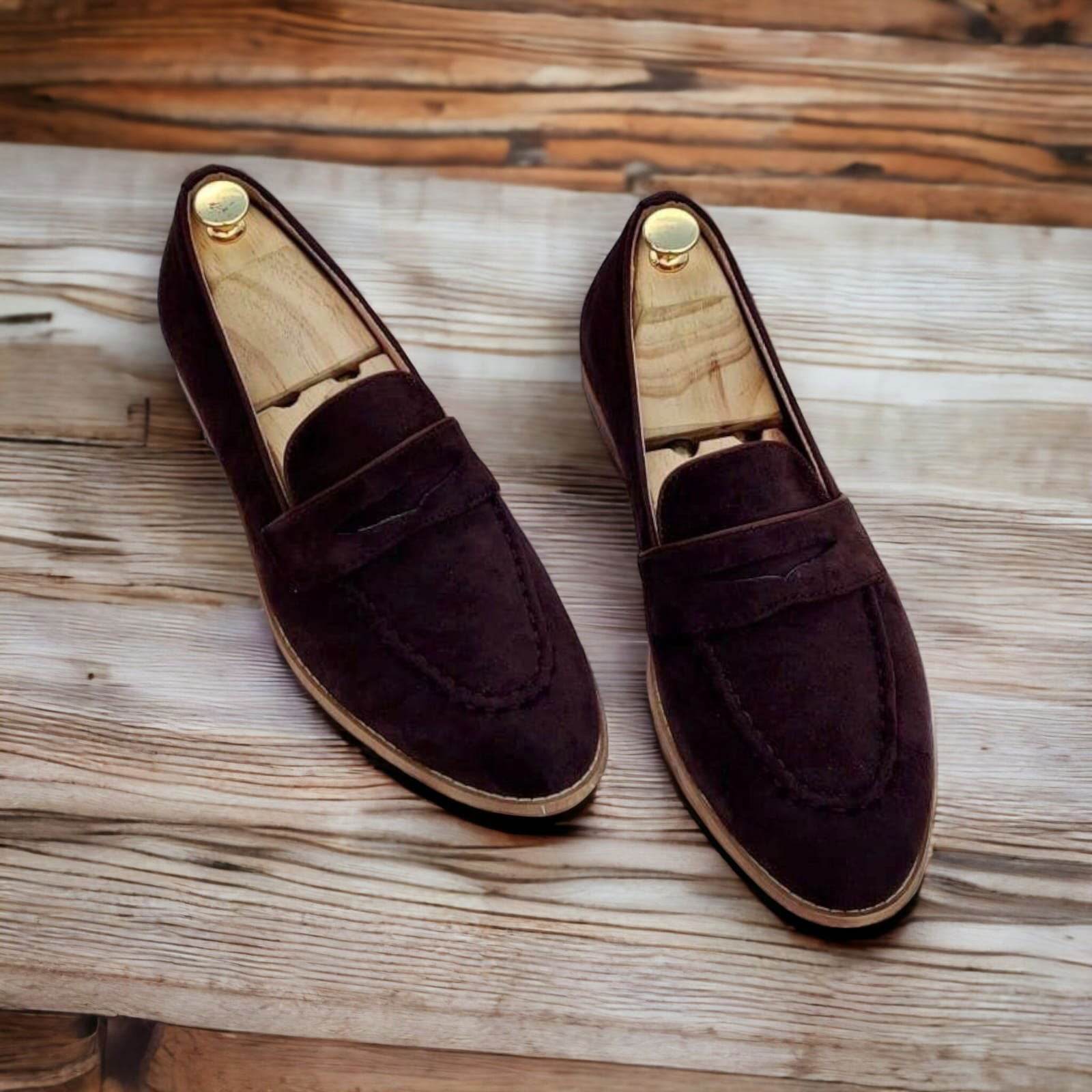 Men’s Casual Office Slip-On Loafers - Mens Attire