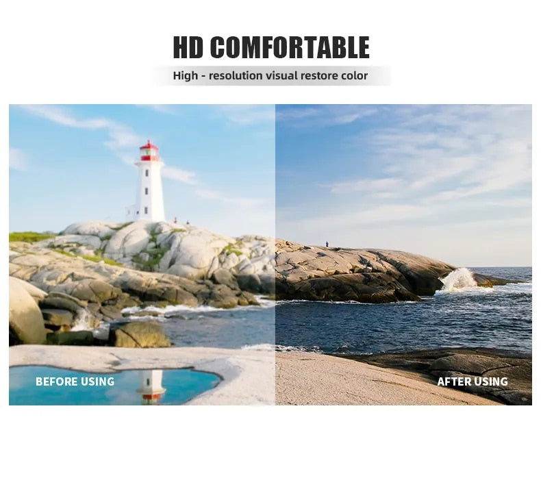 Mens Attire New Oversize Gradient Sunglasses for Men Fashion - Mens Attire