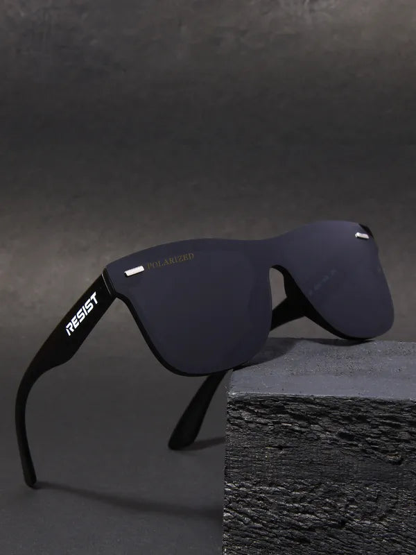 Black Polarized UV Protected Wayfarer Sunglasses