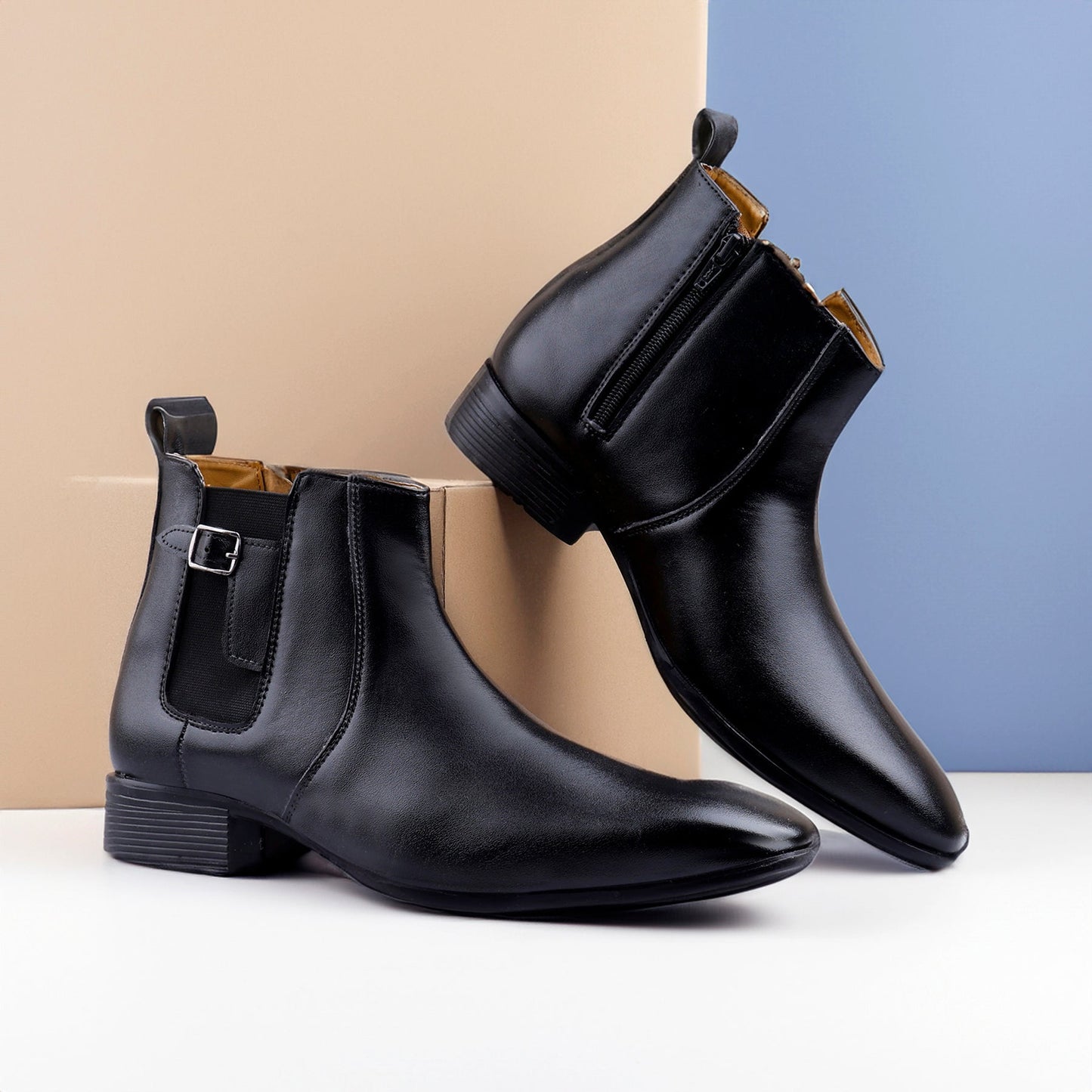 Step in Style with Men’s Attire Chelsea Slip-On Boots