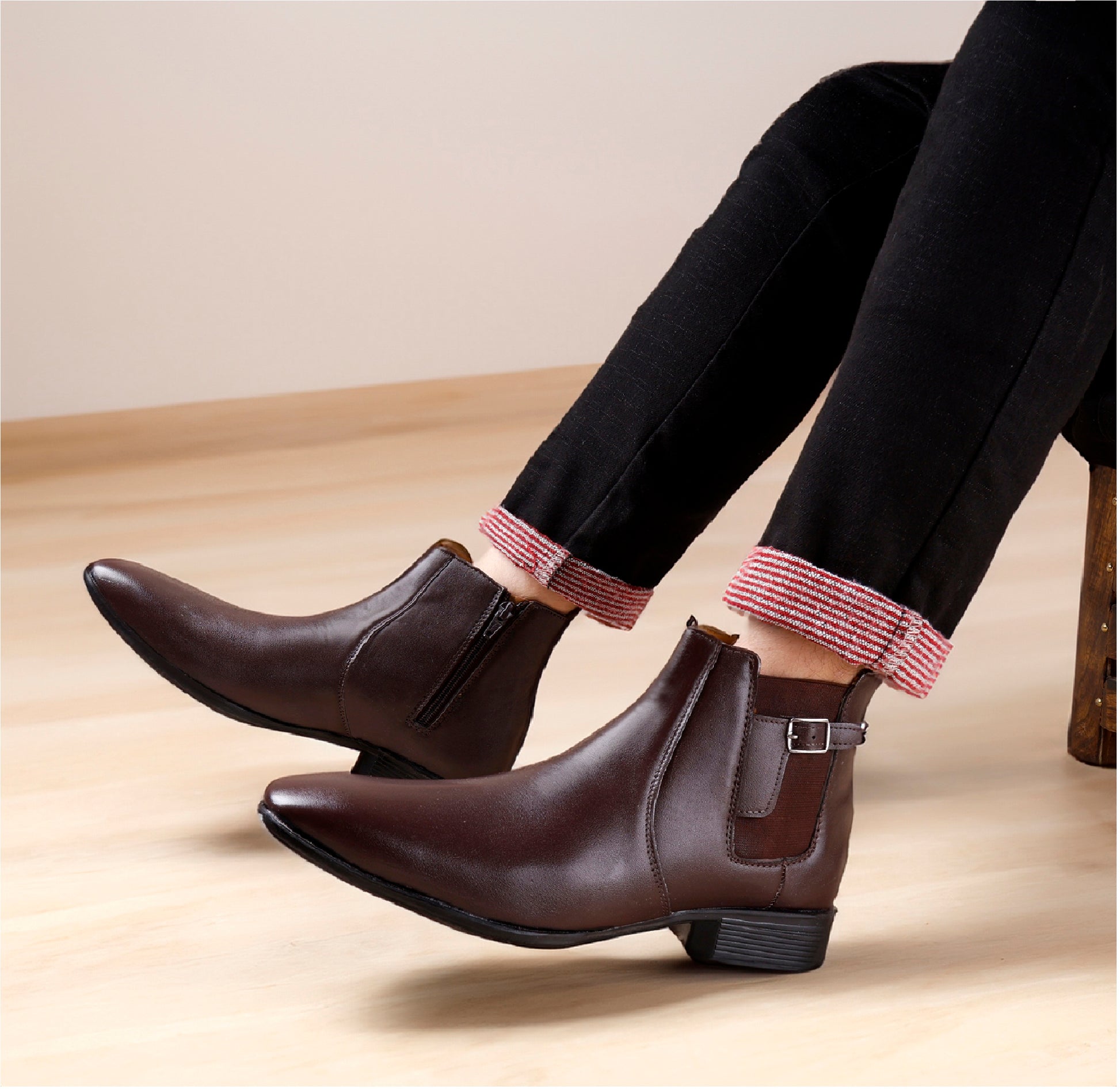 Step in Style with Men’s Attire Chelsea Slip-On Boots